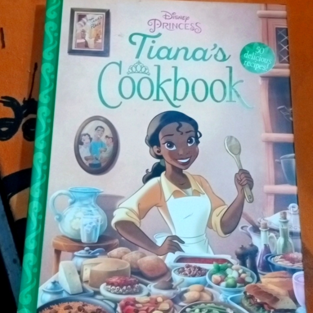Disney princess Tiana cookbook.
